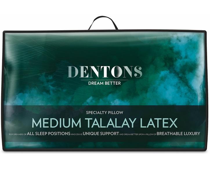 Dentons Talalay Latex Pillow - Club 