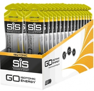 SiS Go Isotonic Energy Lemon Lime Gel 60ml - Pack 30