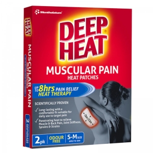 Deep Heat Muscular Patch 2pk