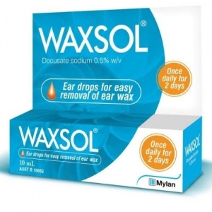 Waxsol Ear Drops 0.5% 10ml