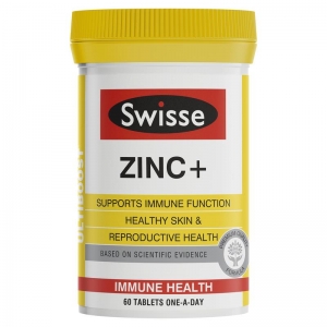 Swisse Zinc Tablets - Pack 60