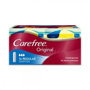 Carefree Regular Tampons - Pack 16