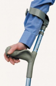 Forearm A-Grip Crutches (10081-M - Medium  5ft 2in - 5ft 11in)