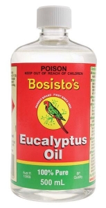 Bosistos Eucalyptus Oil (105 - 500ml)