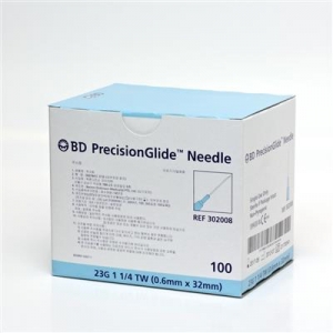 Bd Precision Glide Needles - Box 100 (1196287 - 23g x 32mm)