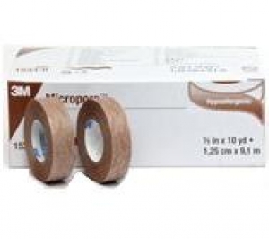 Micropore Surgical Tape Tan 12mm X 9.1m