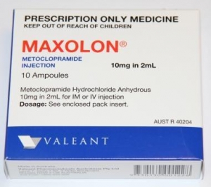 Maxolon Ampoules 10mg/2ml - Pack 10