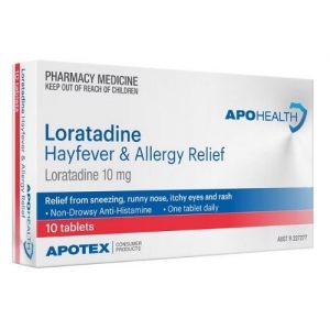 ApoHealth Loratadine Tablets - Pack 10