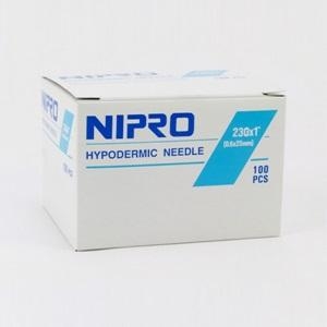 Nipro Needles 23g X 38mm - Box 100