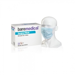 Bare Medical Level 2 Tie Straps Mask Box /50