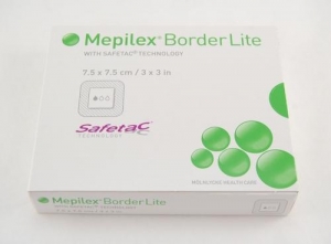 Mepilex Border Lite Dressing 7.5cm X 7.5cm - Box 5