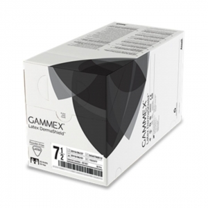 Gammex Gloves Latex Dermashield Powder Free - Box 50