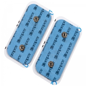 Compex Performance Easysnap Electrodes (42216 - Double Connection - 5 x 10cm -)