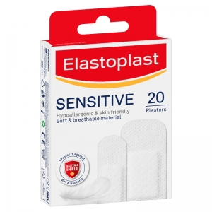 Elastoplast Sensitive Assorted Strips - Box 20