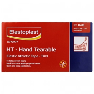 Elastoplast 50mm Hand Tearable Elastic Adhesive Bandage - Tan