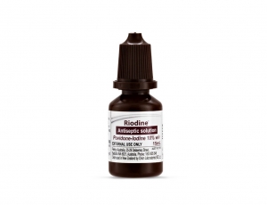 Riodine 15ml Dropper - Povidone-Iodine Antiseptic Solution 10%