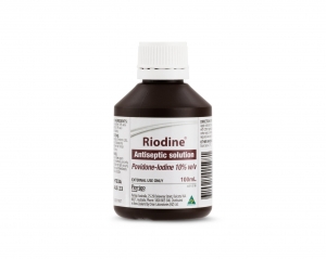Riodine 100ml - Povidone-Iodine Antiseptic Solution 10%