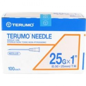 Terumo Needles - Box 100 (51912 - 25g x 25mm)