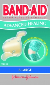 Band-Aid Advanced Healing Strips (605816 - Large - Pack 6)