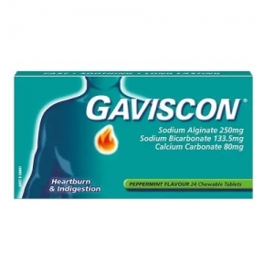 Gaviscon Peppermint Tablets - Pack 24