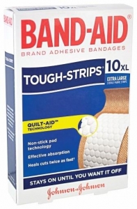Band-Aid Tough Strips - Box 10