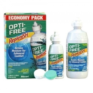 Opti-Free Replenish Economy Pack 300ml & 120ml Bottle