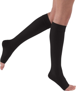 Jobst Relief Knee High Open Toe Black (78050-04 - Small)
