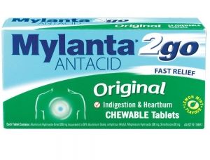 Mylanta 2go Orginal Chewable Tablets