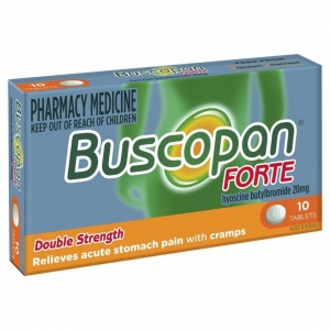 Buscopan Forte 20mg Tablets - Pack 10