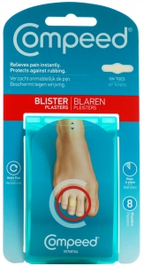 Compeed Blister For Toes - Pack 8