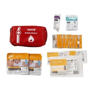 Modulator 4 Series Softpack First Aid Kit (AFAKMODB - Red - Burns Module)