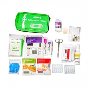 Modulator 4 Series Softpack First Aid Kit (AFAKMODC - Green - Cuts & Grazes Module)