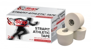 Strapit Athletic Tape White (ATH50MM - 50mm X 13.7m (Box 24))