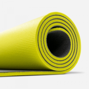 Fitness Mat Grey & Lime