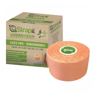 Greentech Latex Free Sports Strapping Tape - 50mm x 13.7m