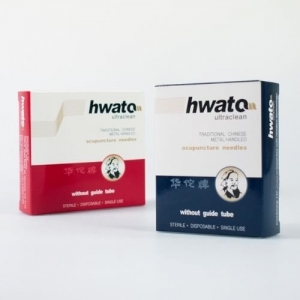 Hwato Acupuncture Needles No Guide Tube 0.25mm X 13mm - Box 100