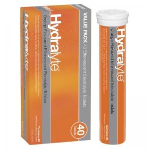 Hydralyte Tablets Orange - Pack 40