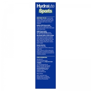 Hydralyte Sports Lemon Lime Tablets - Tube of 20