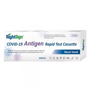 Right Sign Nasal Swab Rapid Antigen Test - 2 Pack