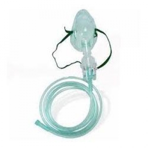 Aerosol Mask Adult Complete With Nebuliser & 2.1m Oxygen Tubing