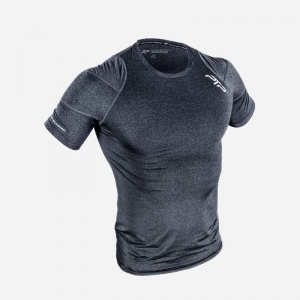 Posture-Fit T-Shirt Men Black Marle