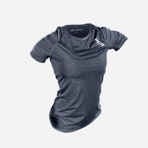 Posture-Fit T-Shirt Women Black Marle