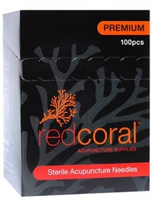 Red Coral Premuim Acupuncture Needles - Pack 100