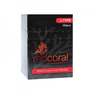 Acupuncture Red Coral J Type - Pack 100