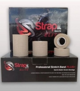Strapit E.A.B Professional Stretch Band Plus Tan 25mm x 5.1m