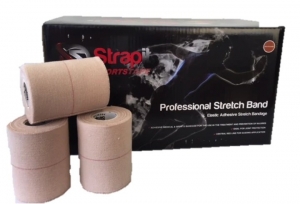 Strapit 75mm Professional Stretch Band (Red Line) (16 Rolls)