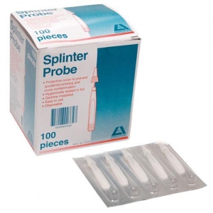 Splinter Probe Sterile Disposable - Pack 5