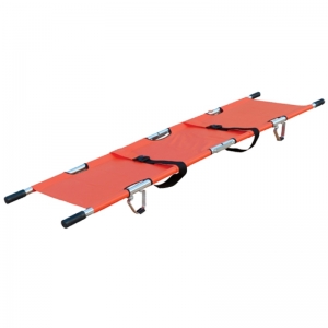 AERORESCUE Alloy Dual-Fold Emergency Pole Stretcher with Carry Case