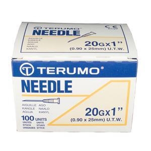 Terumo Needles - Box 100 (TE1435 - 21g x 25mm)